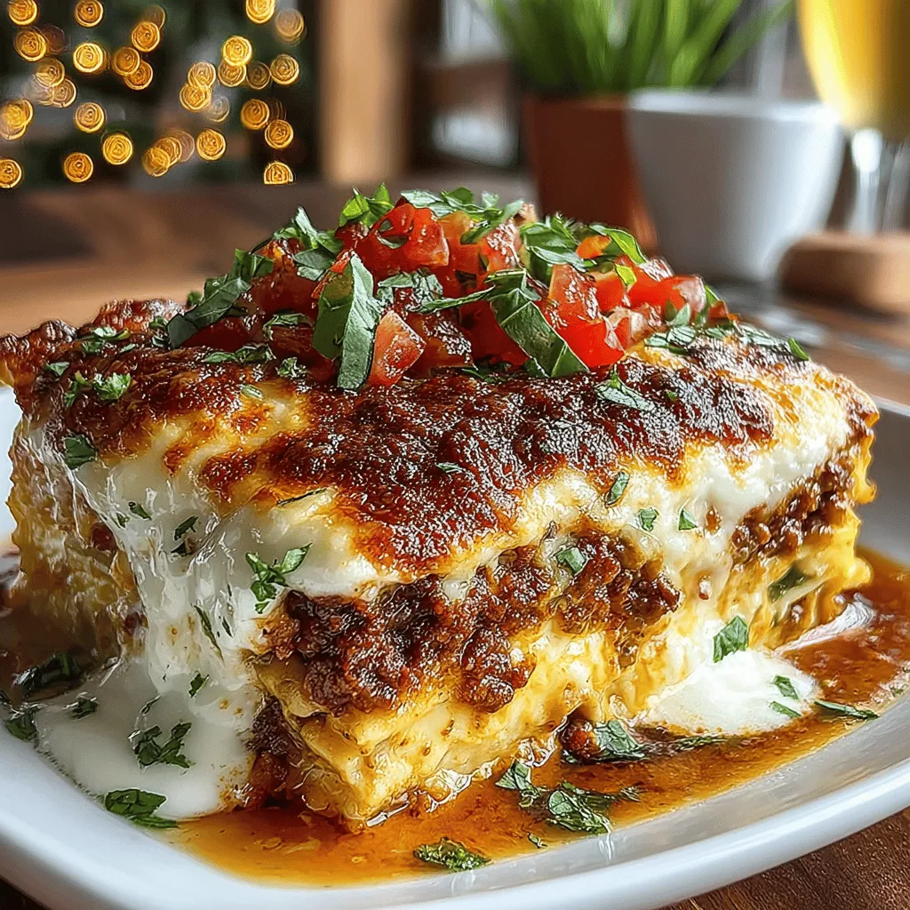 Lasagna is a beloved dish that transcends cultural boundaries, offering layers of flavor, comfort, and satisfaction. In this recipe for Cheesy Eggplant & Hatch Lasagna, we take a classic Italian favorite and give it a Southwestern twist. The combination of tender eggplant, smoky Hatch chiles, and an array of rich cheeses creates a dish that is not only hearty but also packed with unique flavors that tantalize the taste buds. This lasagna appeals to both meat lovers and vegetarians alike, making it a versatile option for various dietary preferences.