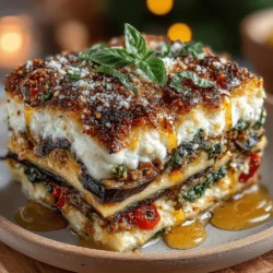 Cheesy Eggplant & Hatch Lasagna: A Culinary Delight