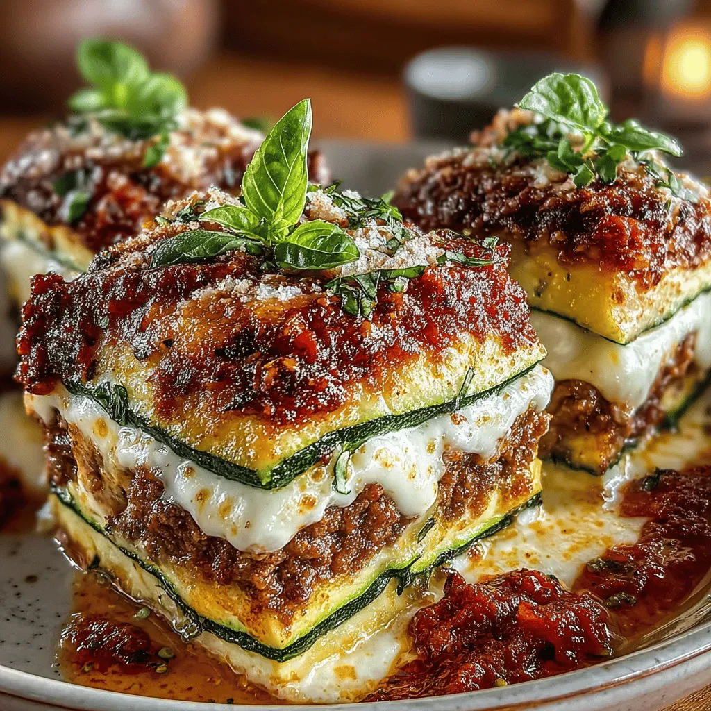 Lasagna has long been a beloved dish across cultures, known for its rich layers of pasta, meat, cheese, and sauce. This hearty meal is a staple at family gatherings, potlucks, and dinner parties, captivating taste buds with its comforting flavors and satisfying textures. However, with the rise of health-conscious eating and dietary restrictions, many are seeking alternatives that retain the essence of this classic while offering a lighter, more nutritious option. Enter Zucchini Lasagna Delight—a delicious, low-carb twist on the traditional lasagna that promises to satisfy both meat lovers and vegetarians alike.
