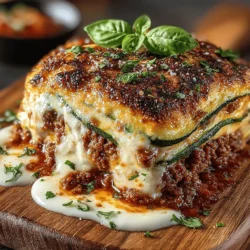 Zucchini Lasagna Delight: A Healthy and Flavorful Twist on a Classic Dish
