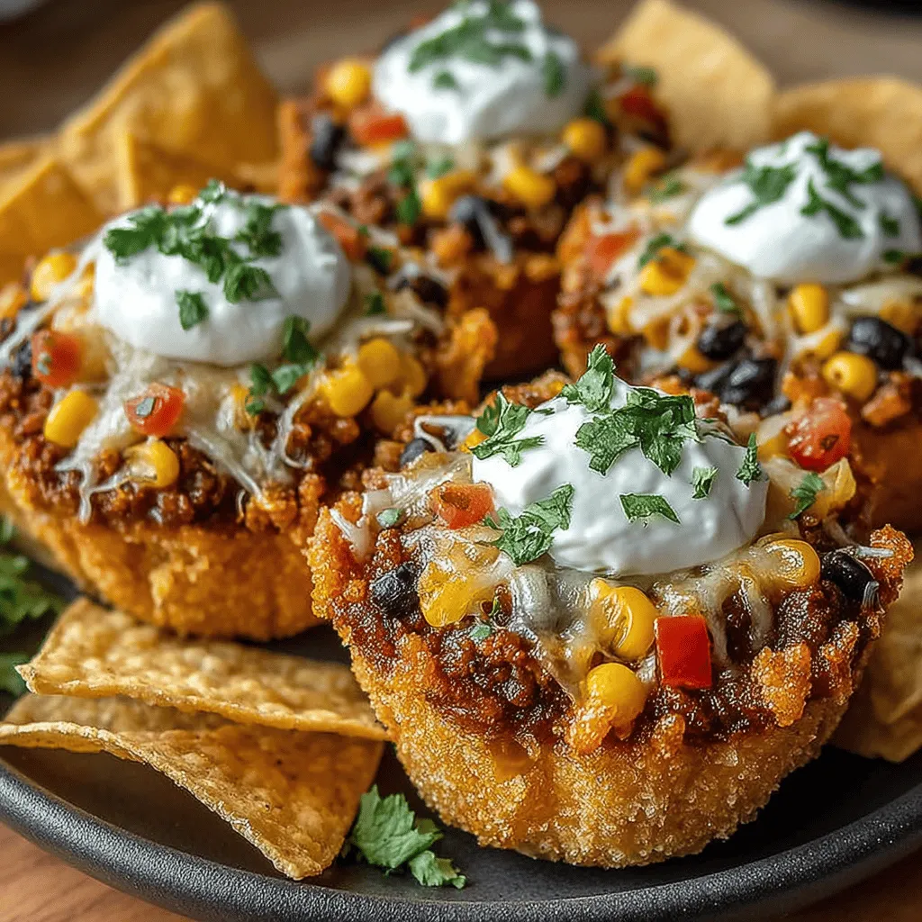 If you’re searching for a unique and healthy appetizer that will impress your guests, look no further than Crunchy Stuffed Bell Pepper Nacho Cups. This innovative dish reimagines traditional nachos by swapping out tortilla chips for vibrant, crunchy bell peppers. The result is a colorful, nutritious, and flavorful option that caters to a variety of dietary preferences, making it perfect for gatherings, parties, or even a cozy family dinner at home.